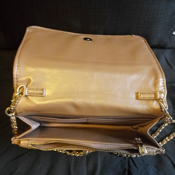 Gold BCBG Cross Body Bag - Picture 5 of 6
